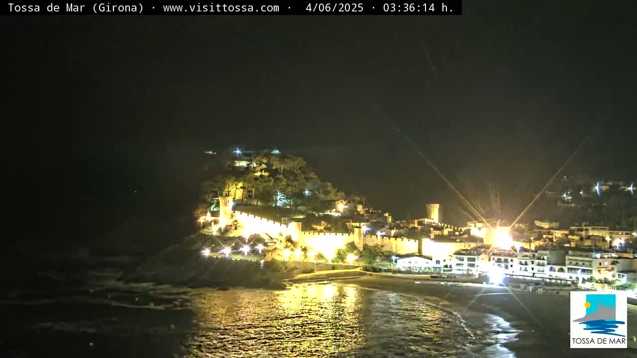 Tossa de Mar Landscape Live Cam - Girona, Catalonia, Spain