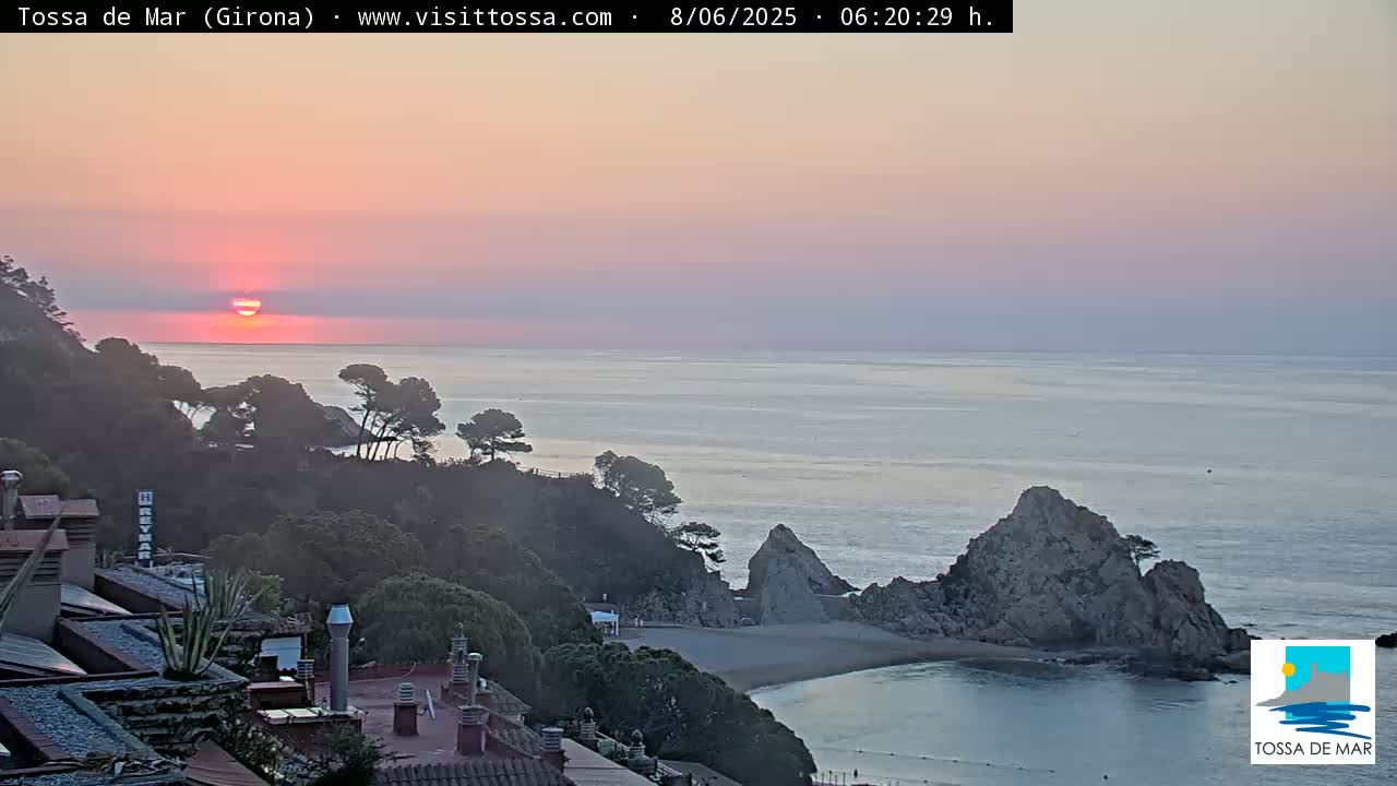 Tossa de Mar Landscape Live Cam - Girona, Catalonia, Spain