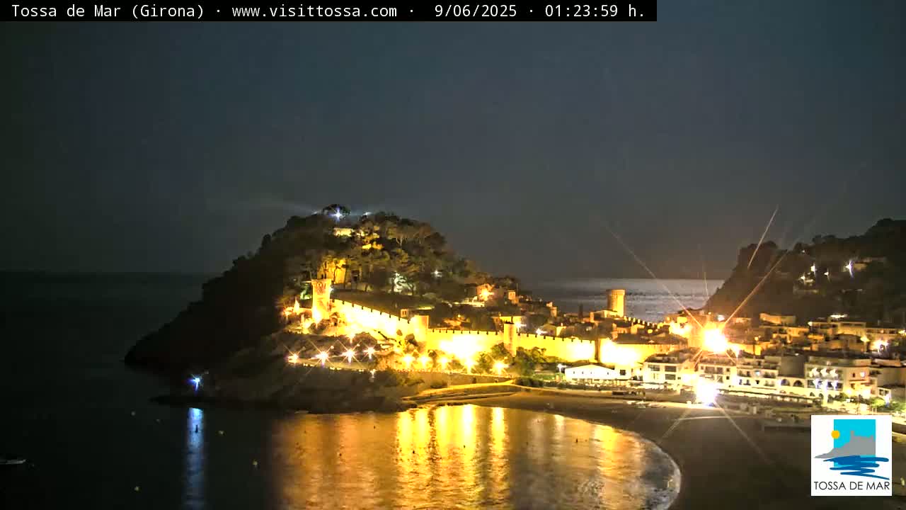 Tossa de Mar Landscape Live Cam - Girona, Catalonia, Spain