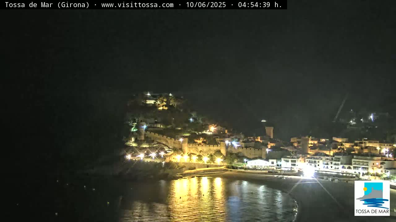 Tossa de Mar Landscape Live Cam - Girona, Catalonia, Spain