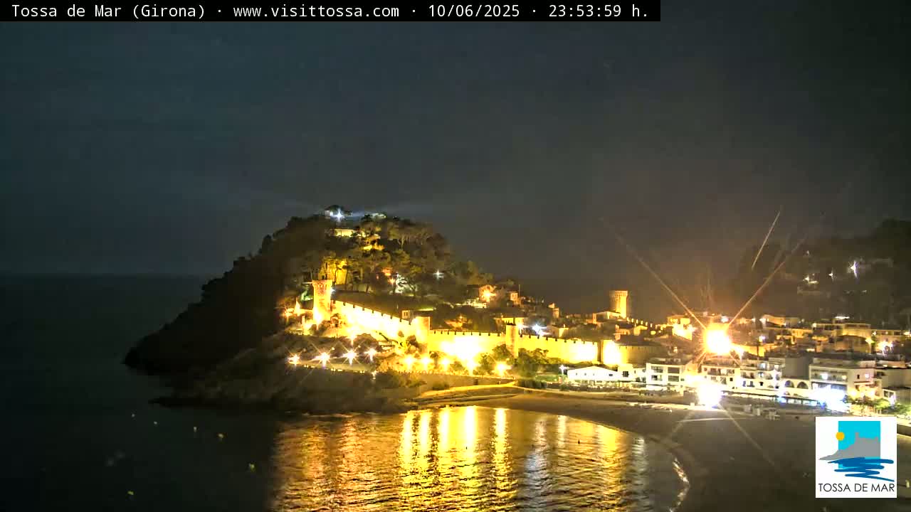 Tossa de Mar Landscape Live Cam - Girona, Catalonia, Spain
