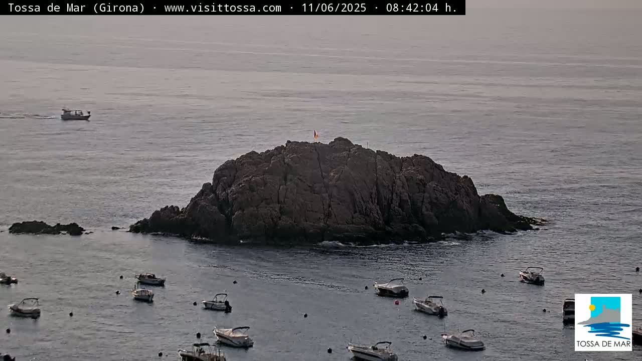 Tossa de Mar Landscape Live Cam - Girona, Catalonia, Spain