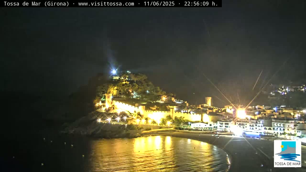 Tossa de Mar Landscape Live Cam - Girona, Catalonia, Spain