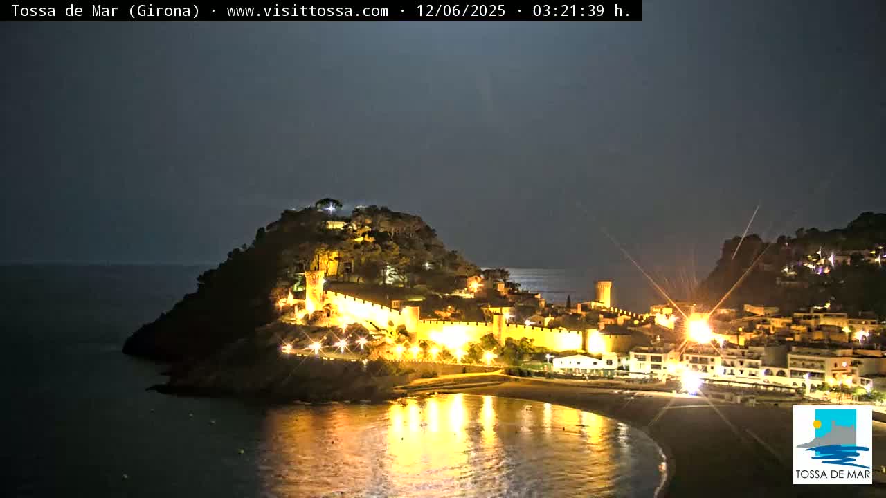Tossa de Mar Landscape Live Cam - Girona, Catalonia, Spain