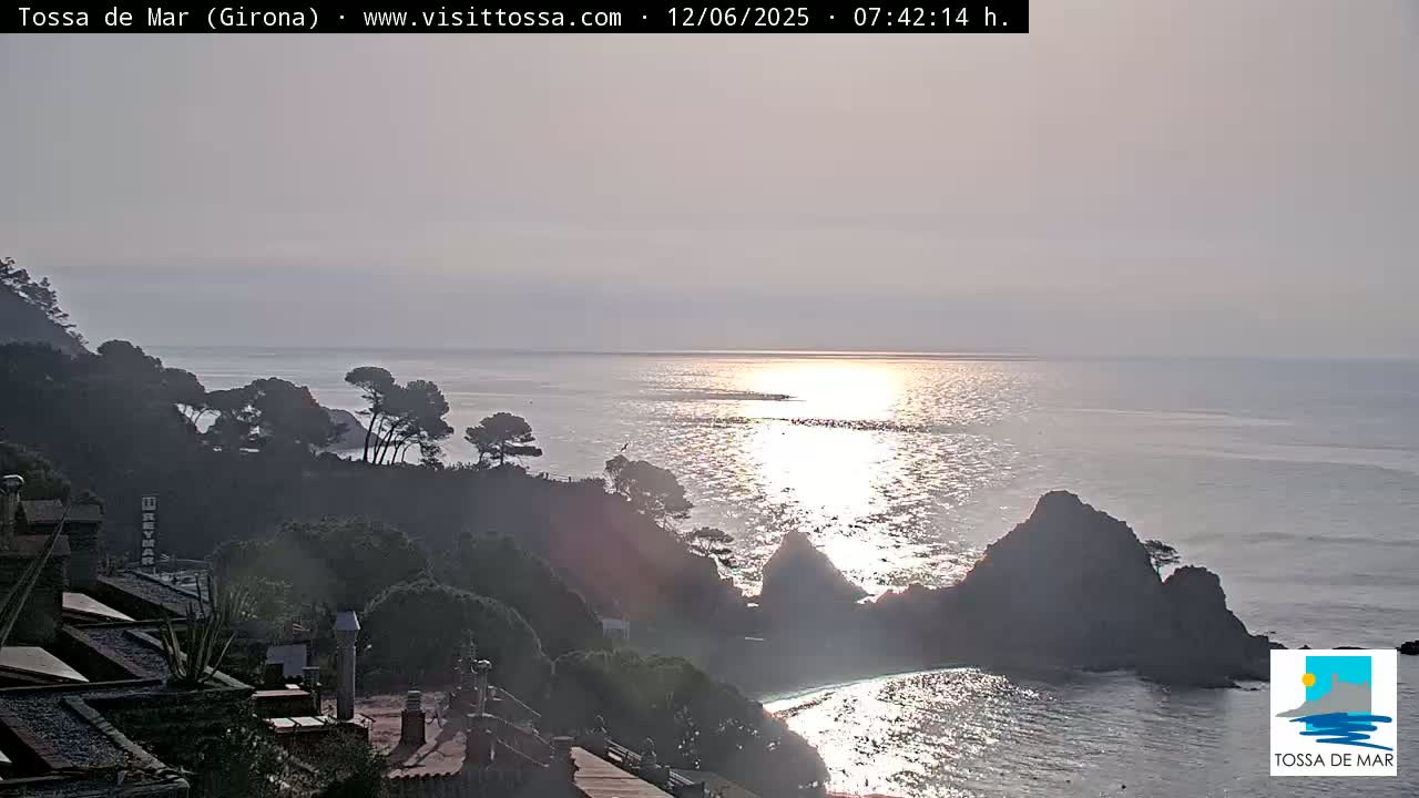 Tossa de Mar Landscape Live Cam - Girona, Catalonia, Spain