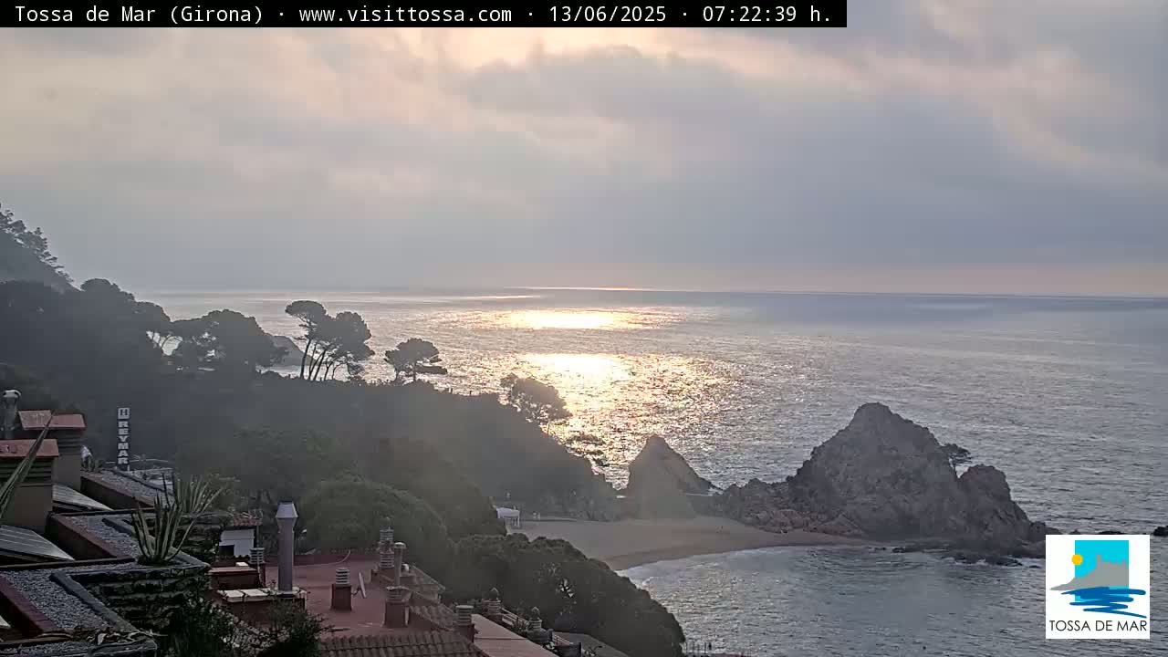 Tossa de Mar Landscape Live Cam - Girona, Catalonia, Spain