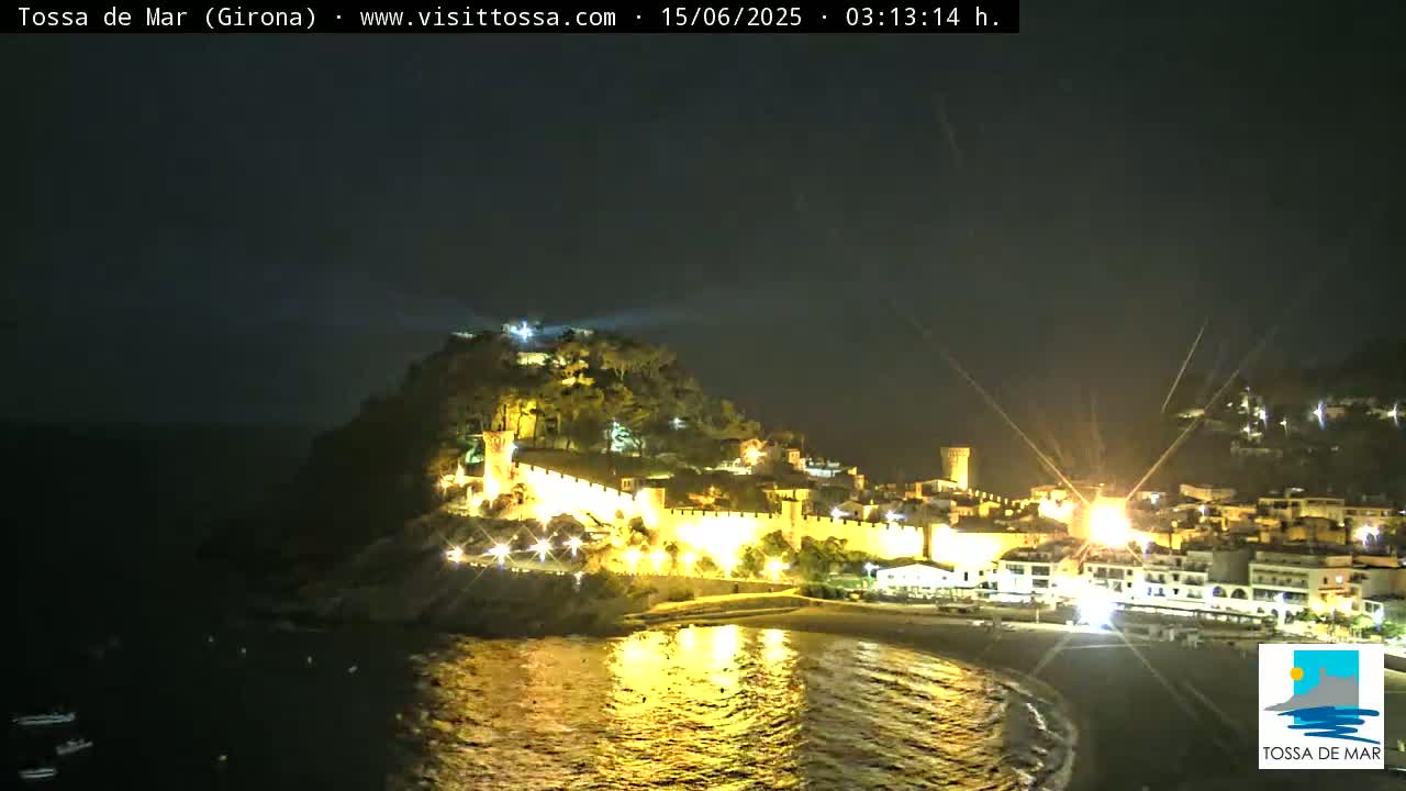 Tossa de Mar Landscape Live Cam - Girona, Catalonia, Spain