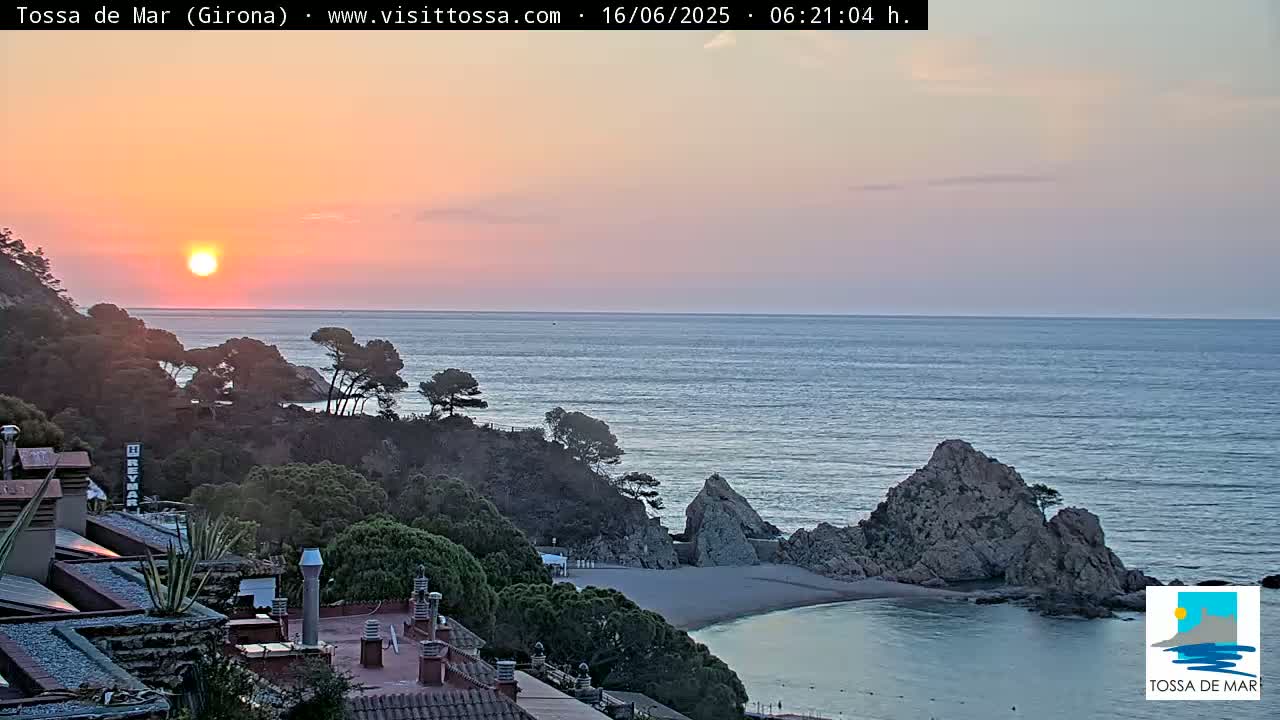 Tossa de Mar Landscape Live Cam - Girona, Catalonia, Spain