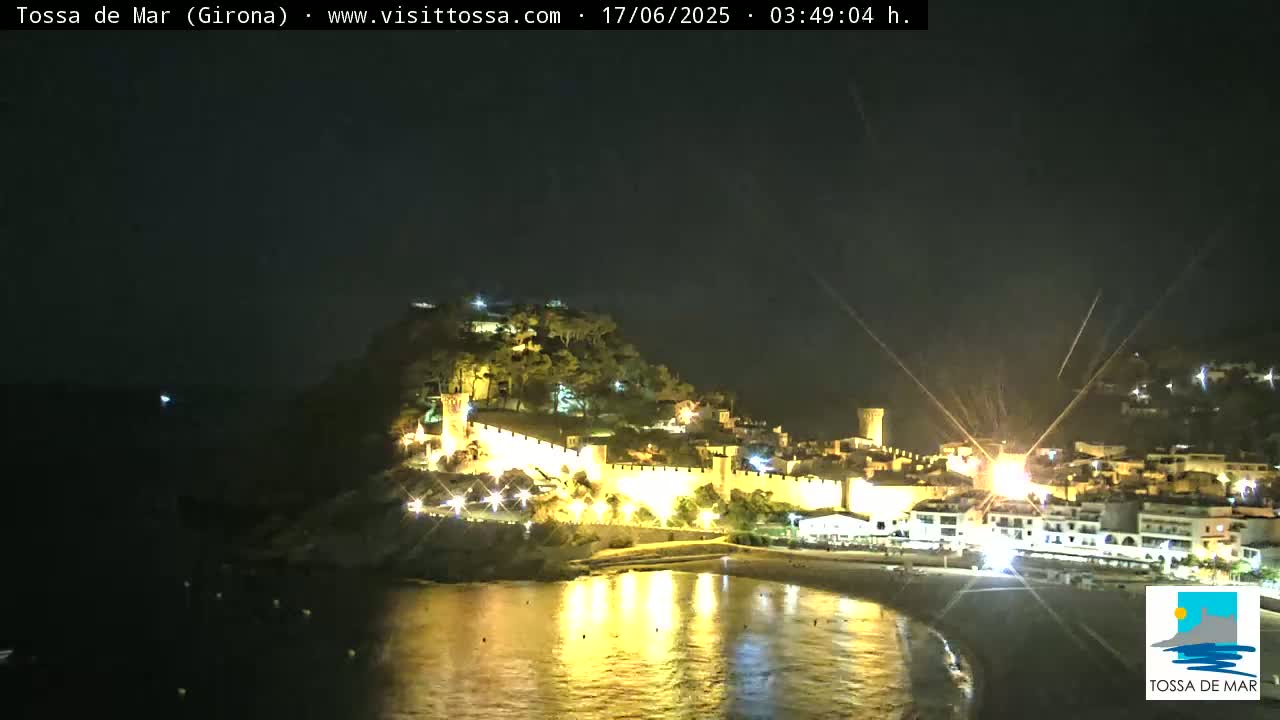 Tossa de Mar Landscape Live Cam - Girona, Catalonia, Spain