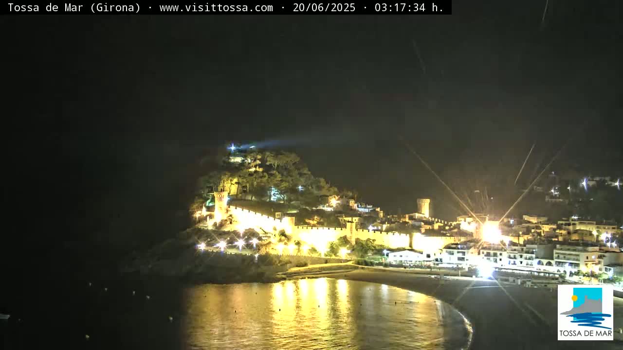 Tossa de Mar Landscape Live Cam - Girona, Catalonia, Spain