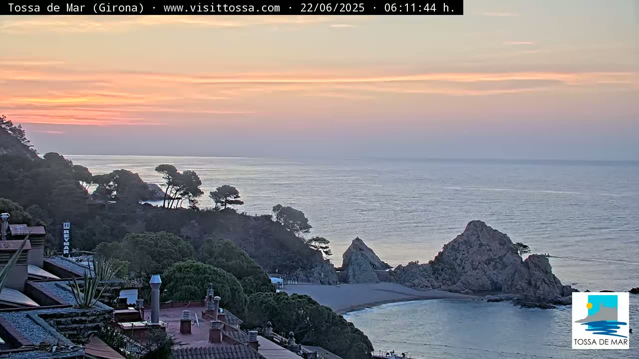 Tossa de Mar Landscape Live Cam - Girona, Catalonia, Spain