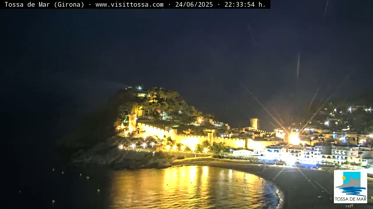 Tossa de Mar Landscape Live Cam - Girona, Catalonia, Spain