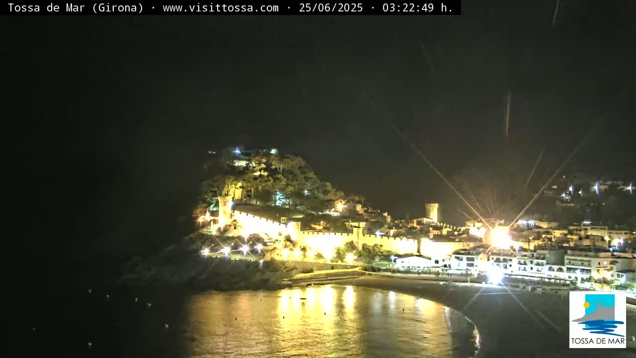 Tossa de Mar Landscape Live Cam - Girona, Catalonia, Spain