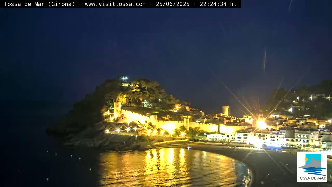 Tossa de Mar Landscape Live Cam - Girona, Catalonia, Spain