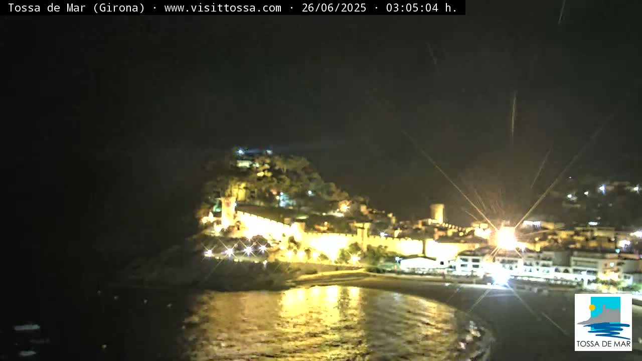 Tossa de Mar Landscape Live Cam - Girona, Catalonia, Spain