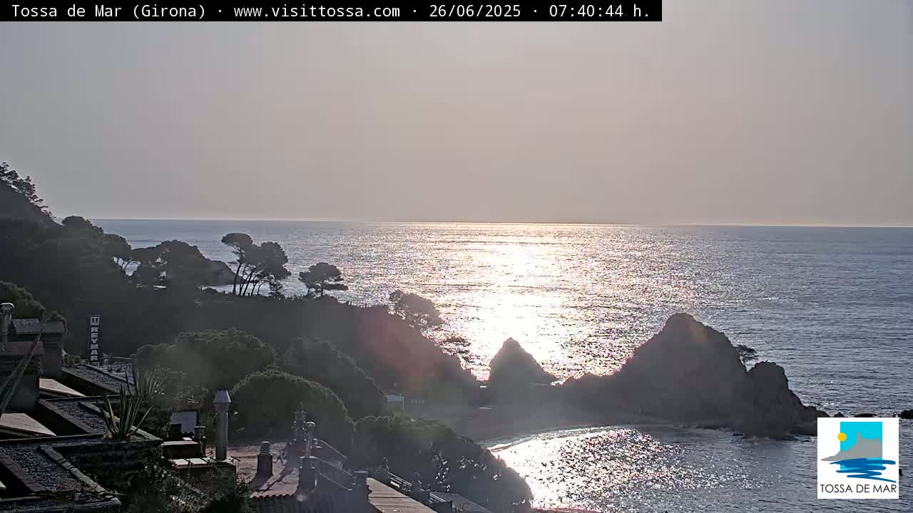 Tossa de Mar Landscape Live Cam - Girona, Catalonia, Spain