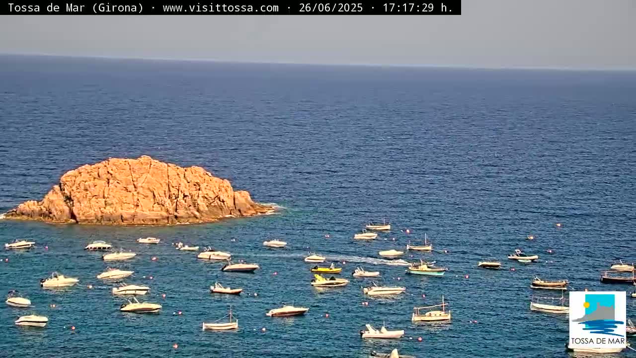 Tossa de Mar Landscape Live Cam - Girona, Catalonia, Spain