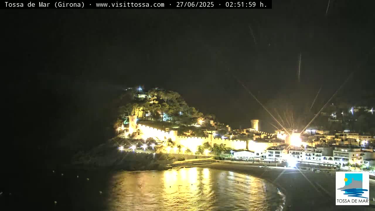 Tossa de Mar Landscape Live Cam - Girona, Catalonia, Spain