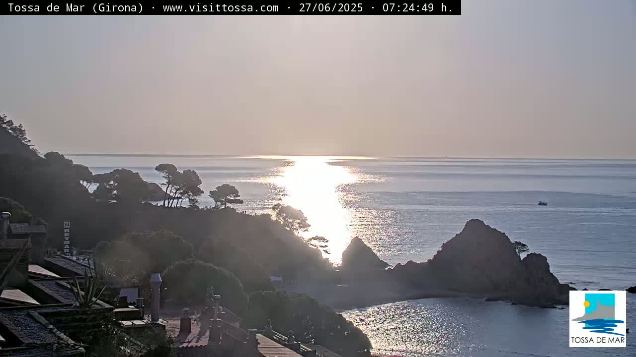 Tossa de Mar Landscape Live Cam - Girona, Catalonia, Spain