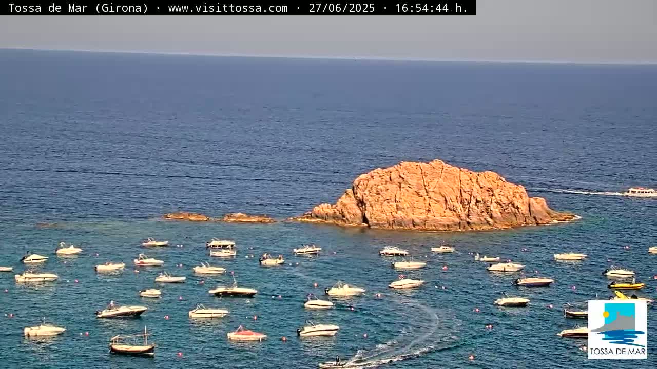 Tossa de Mar Landscape Live Cam - Girona, Catalonia, Spain