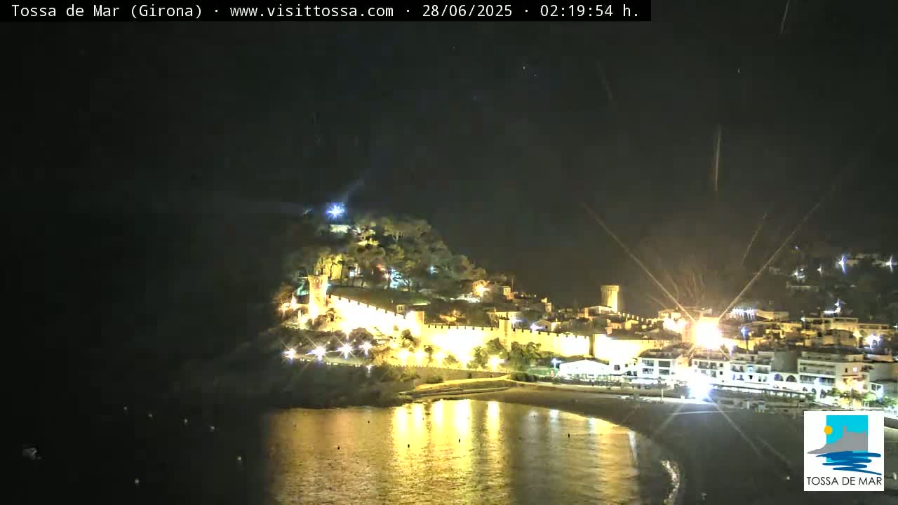 Tossa de Mar Landscape Live Cam - Girona, Catalonia, Spain