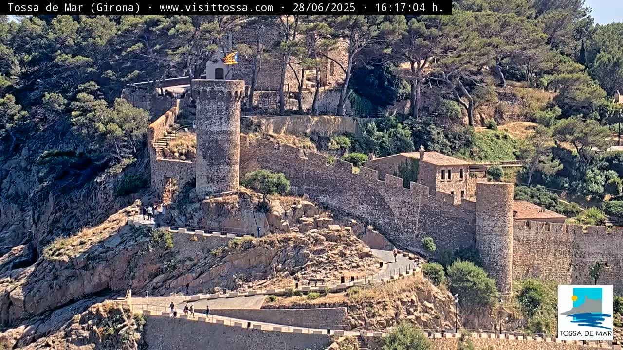 Tossa de Mar Landscape Live Cam - Girona, Catalonia, Spain