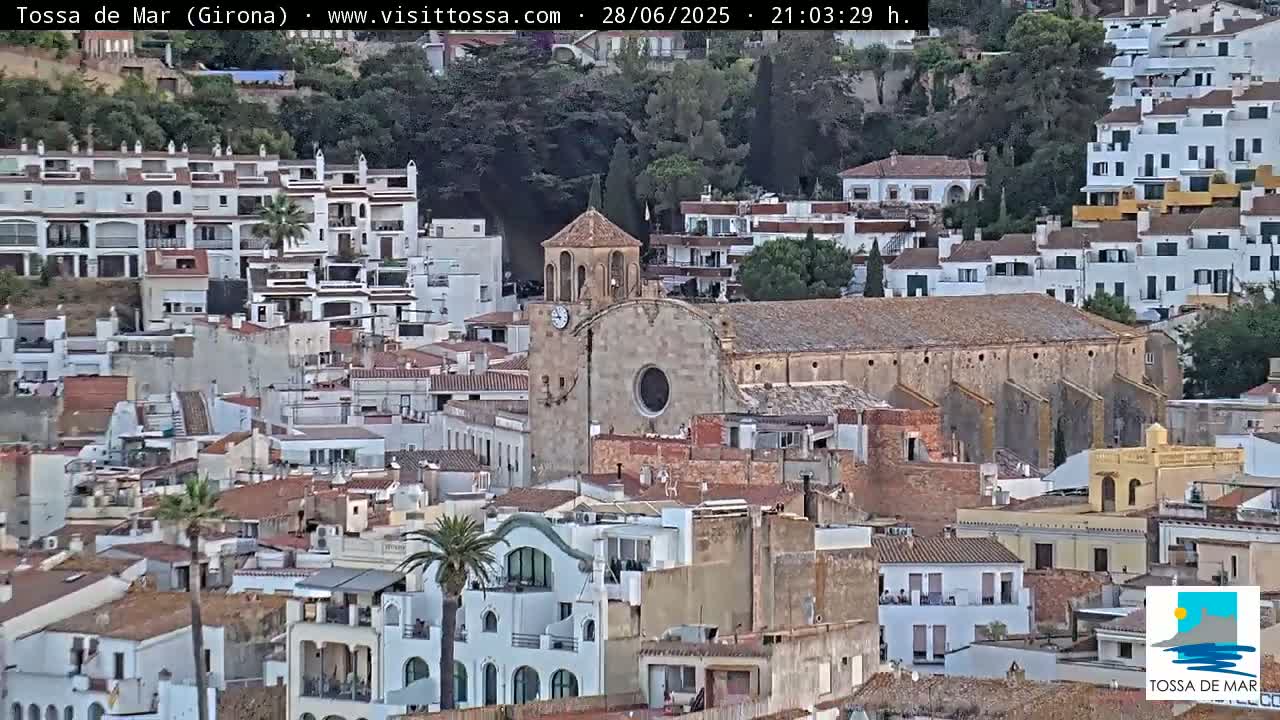 Tossa de Mar Landscape Live Cam - Girona, Catalonia, Spain