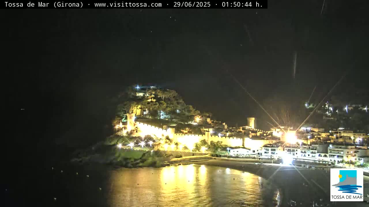 Tossa de Mar Landscape Live Cam - Girona, Catalonia, Spain