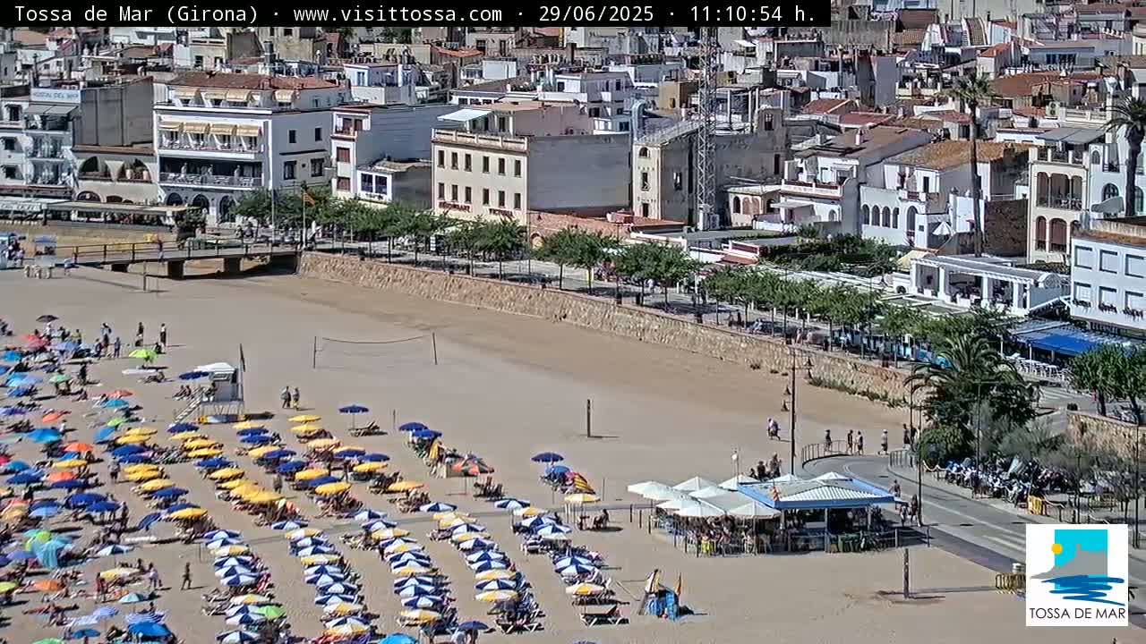 Tossa de Mar Landscape Live Cam - Girona, Catalonia, Spain
