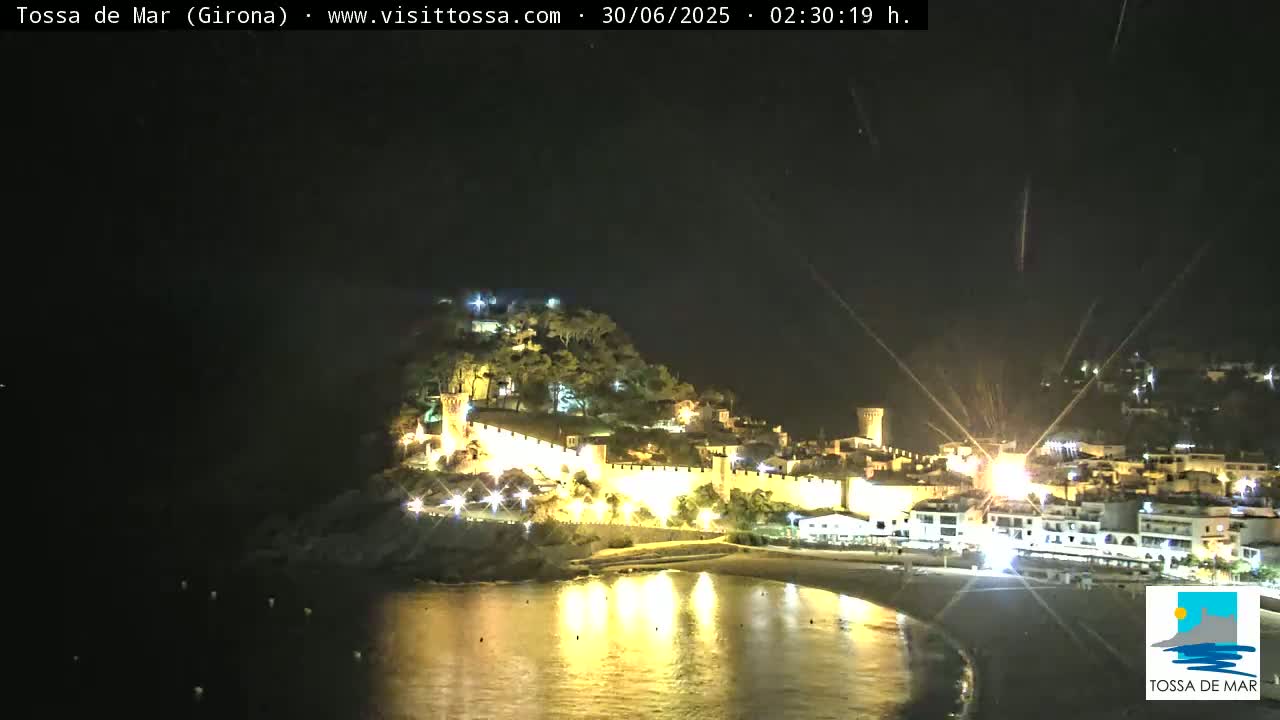 Tossa de Mar Landscape Live Cam - Girona, Catalonia, Spain