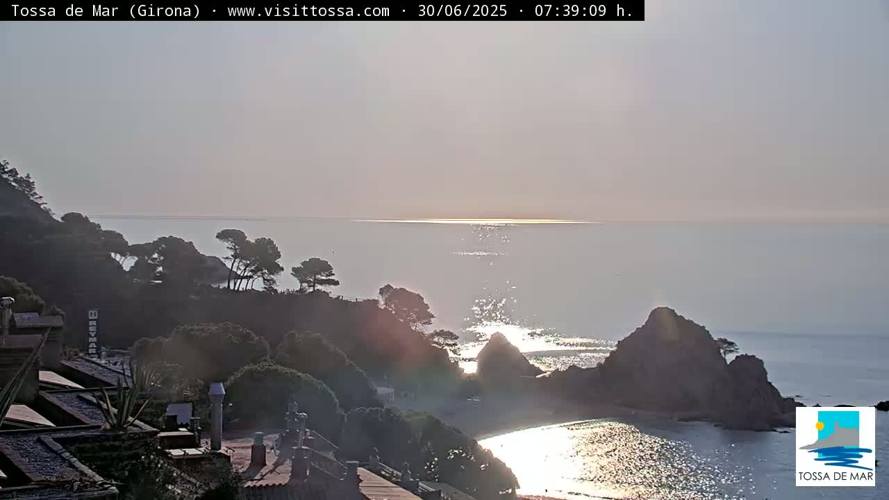 Tossa de Mar Landscape Live Cam - Girona, Catalonia, Spain