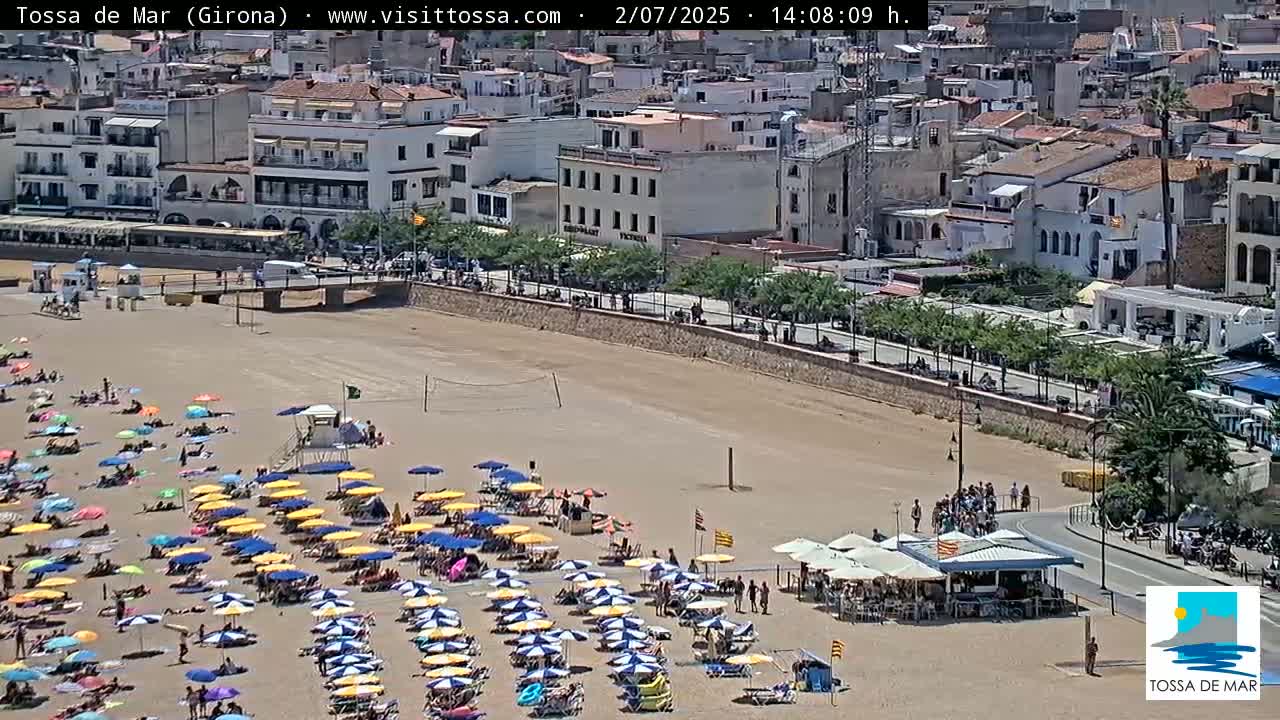 Tossa de Mar Landscape Live Cam - Girona, Catalonia, Spain
