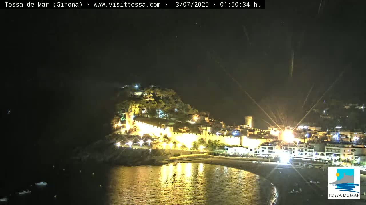 Tossa de Mar Landscape Live Cam - Girona, Catalonia, Spain