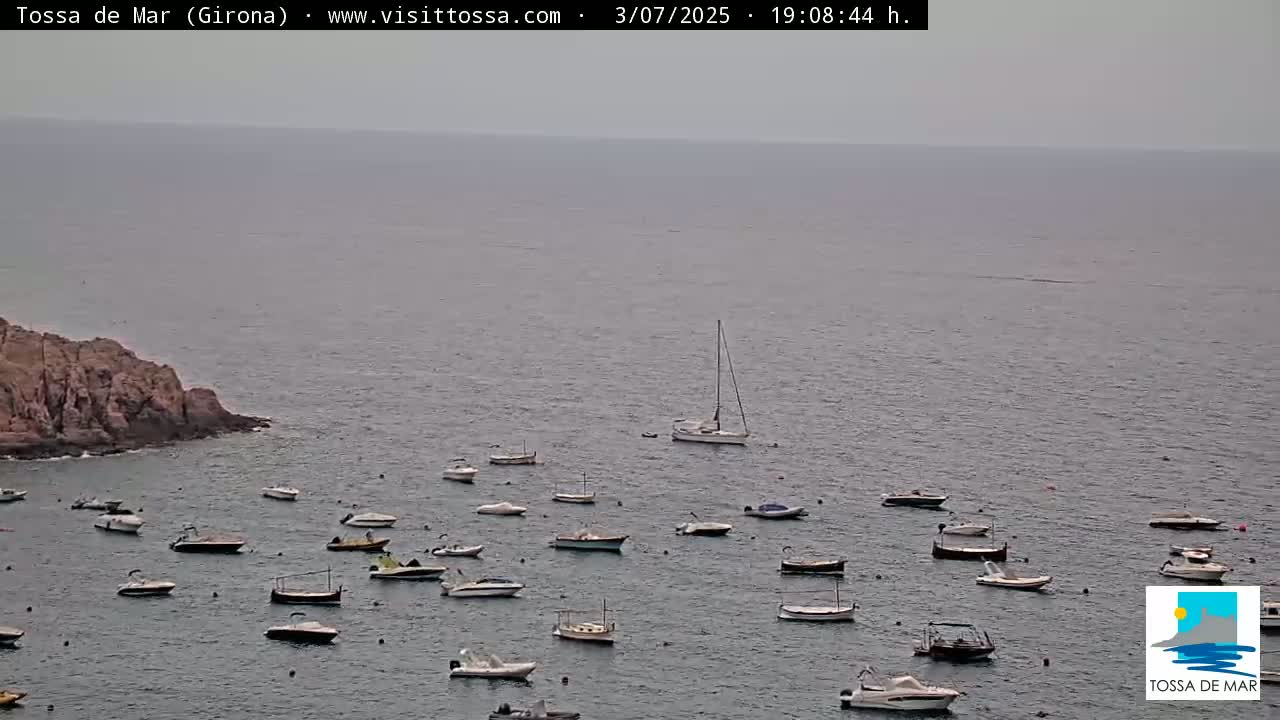 Tossa de Mar Landscape Live Cam - Girona, Catalonia, Spain