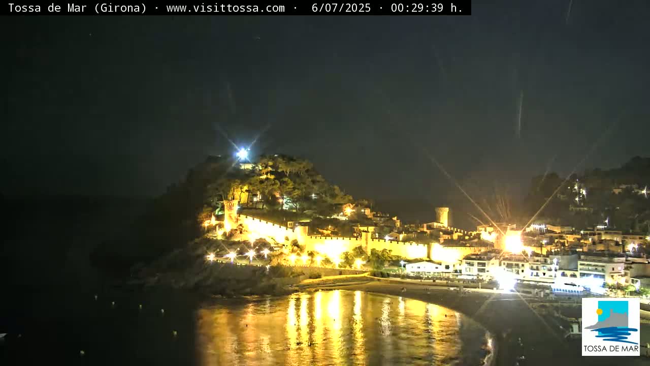 Tossa de Mar Landscape Live Cam - Girona, Catalonia, Spain