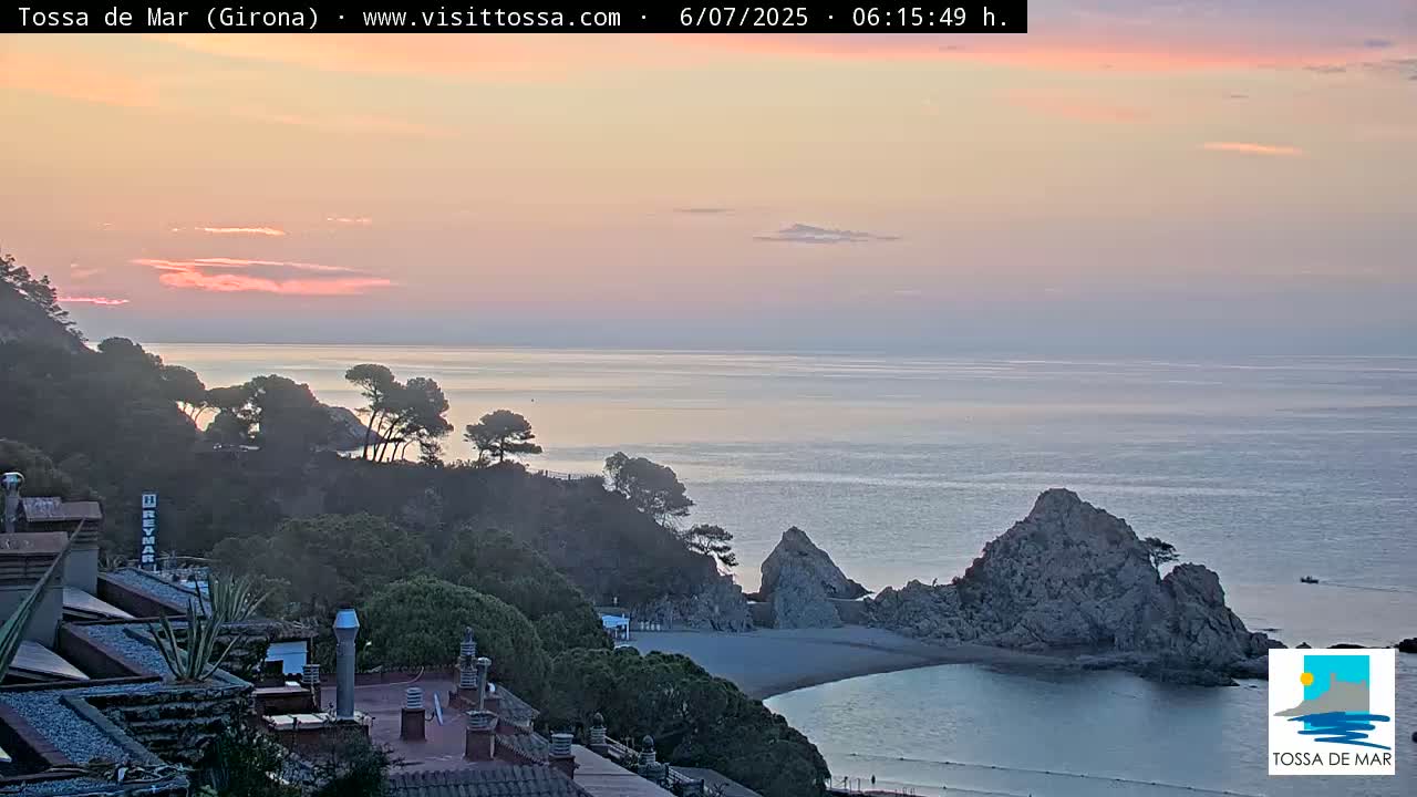 Tossa de Mar Landscape Live Cam - Girona, Catalonia, Spain