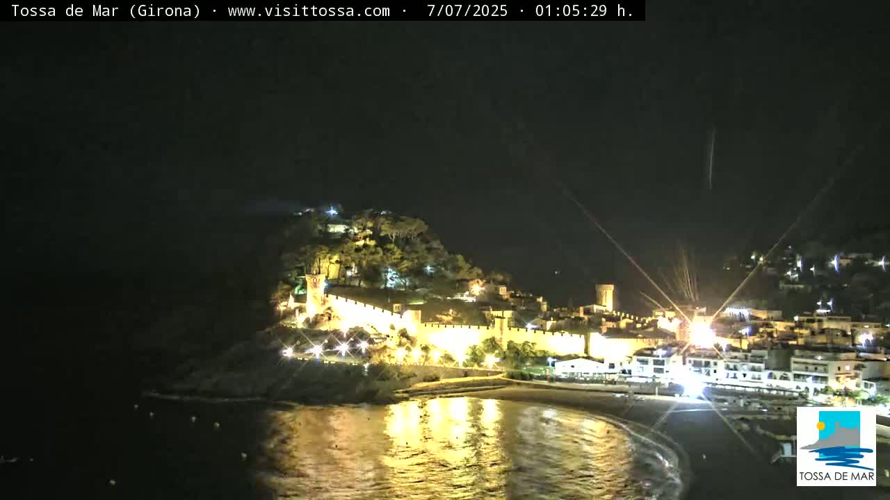 Tossa de Mar Landscape Live Cam - Girona, Catalonia, Spain