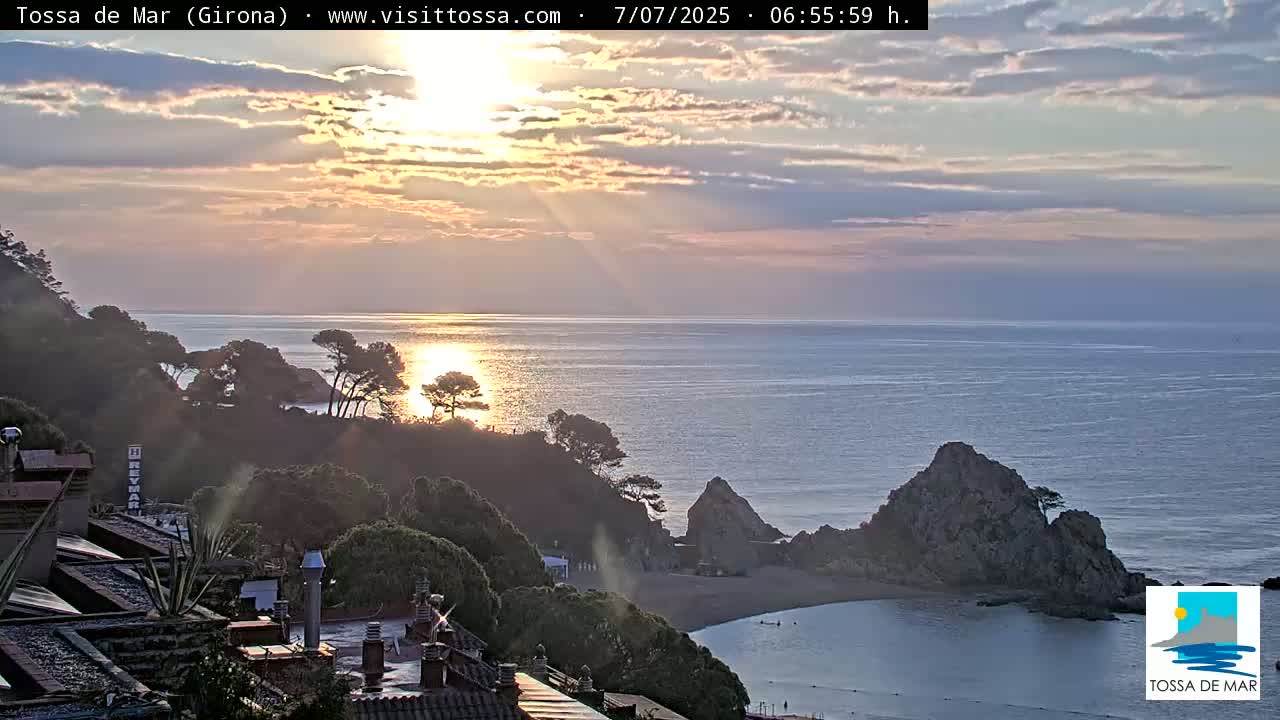 Tossa de Mar Landscape Live Cam - Girona, Catalonia, Spain