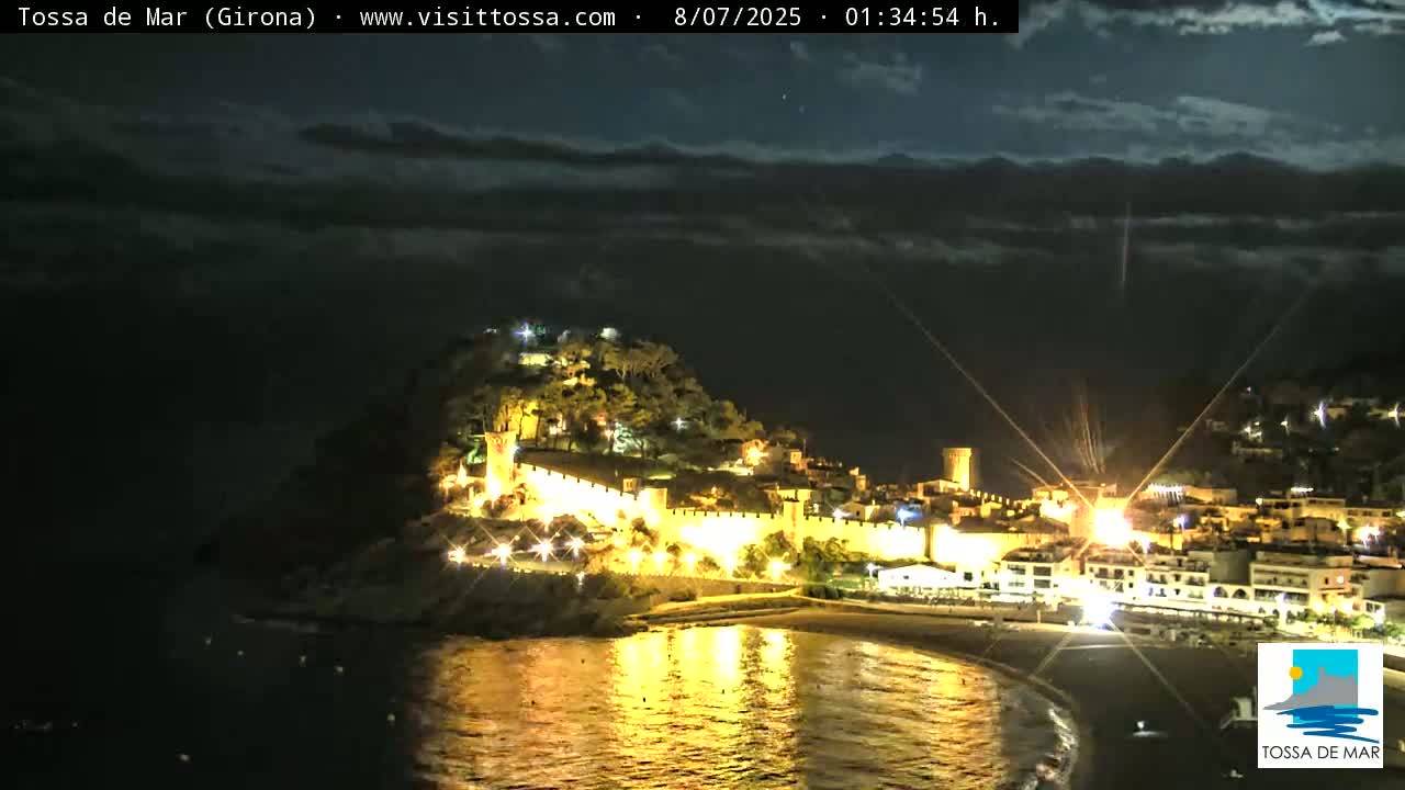 Tossa de Mar Landscape Live Cam - Girona, Catalonia, Spain