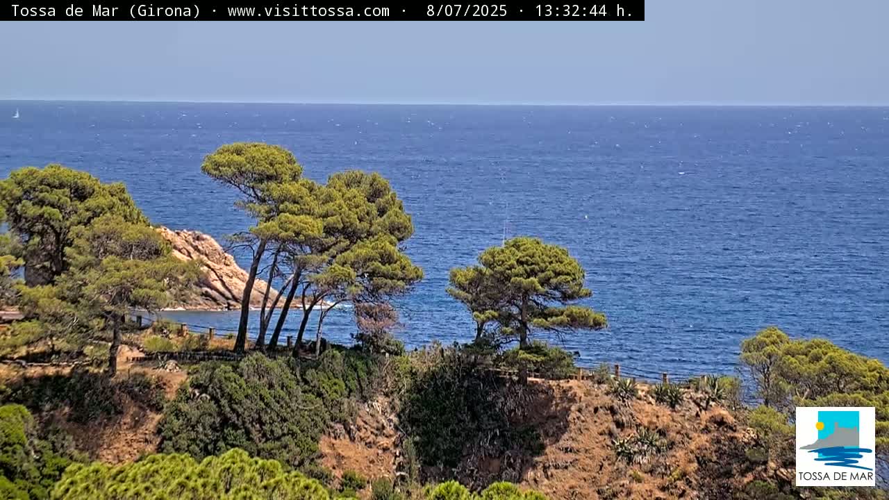 Tossa de Mar Landscape Live Cam - Girona, Catalonia, Spain