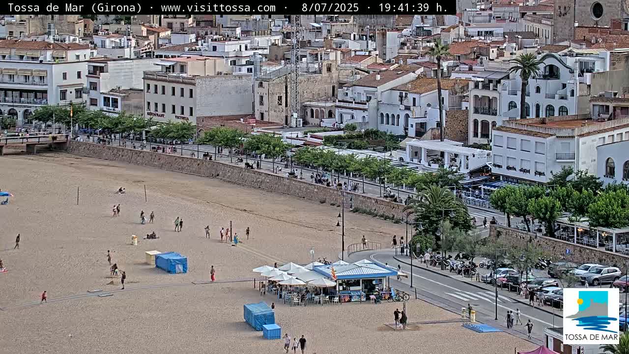 Tossa de Mar Landscape Live Cam - Girona, Catalonia, Spain