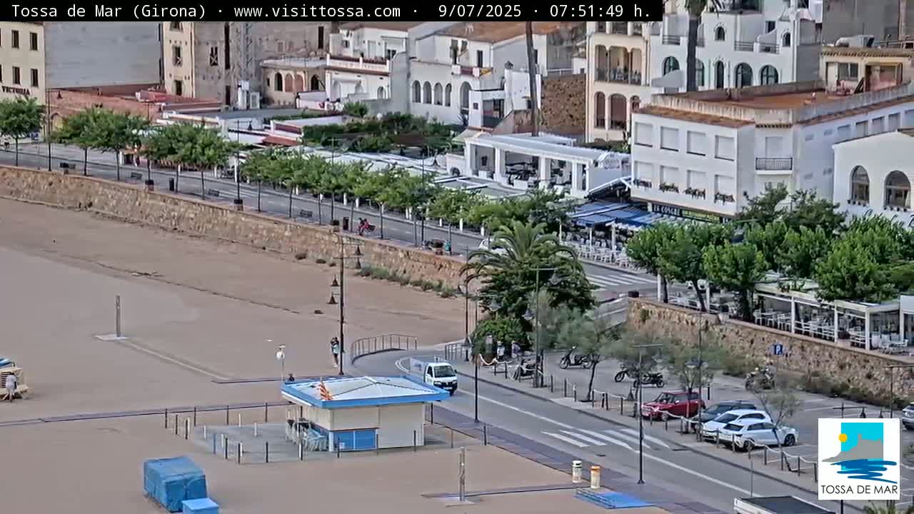 Tossa de Mar Landscape Live Cam - Girona, Catalonia, Spain