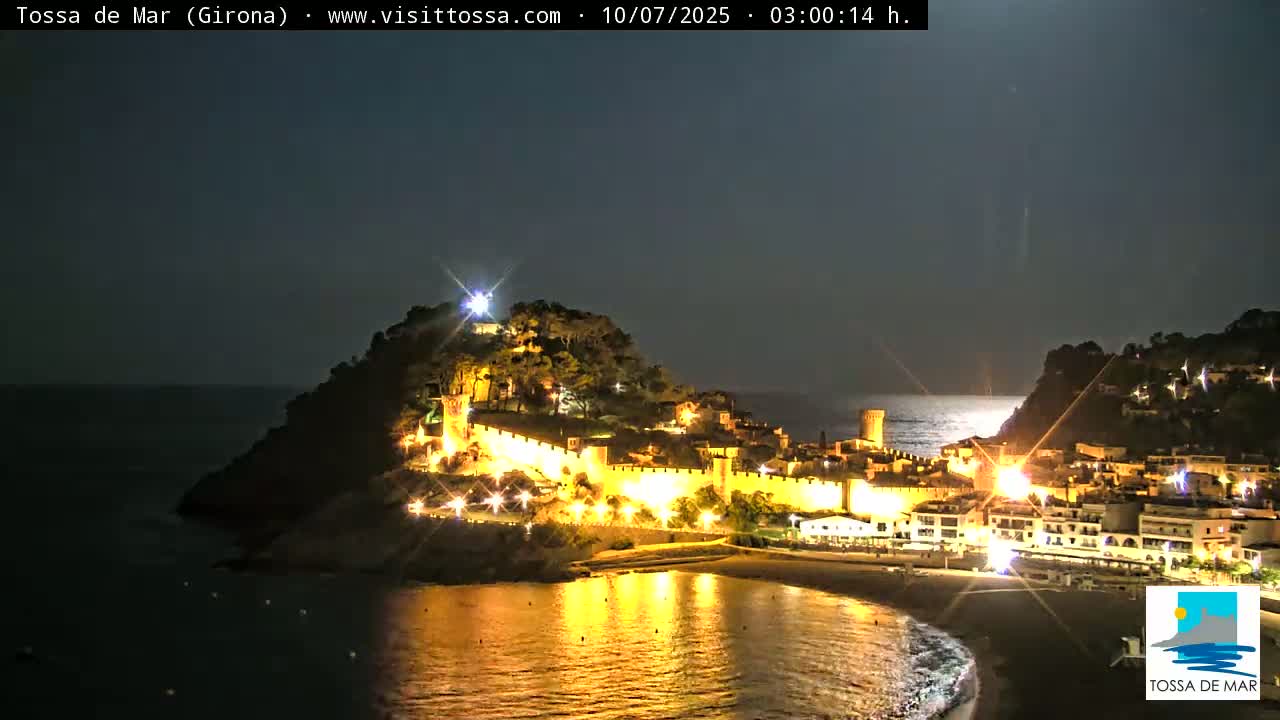Tossa de Mar Landscape Live Cam - Girona, Catalonia, Spain