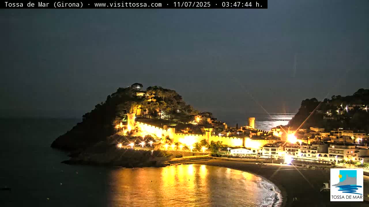 Tossa de Mar Landscape Live Cam - Girona, Catalonia, Spain