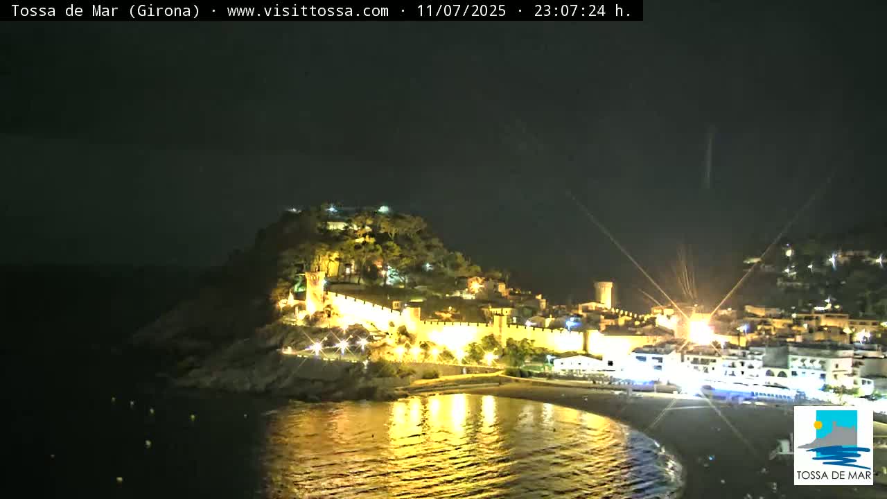 Tossa de Mar Landscape Live Cam - Girona, Catalonia, Spain