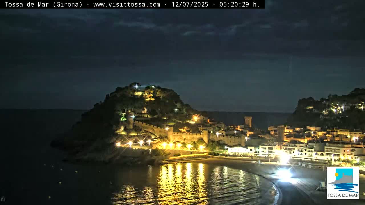 Tossa de Mar Landscape Live Cam - Girona, Catalonia, Spain