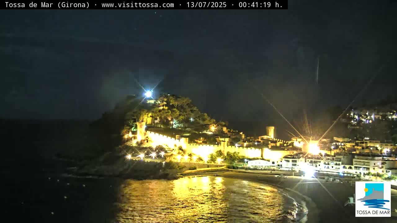 Tossa de Mar Landscape Live Cam - Girona, Catalonia, Spain