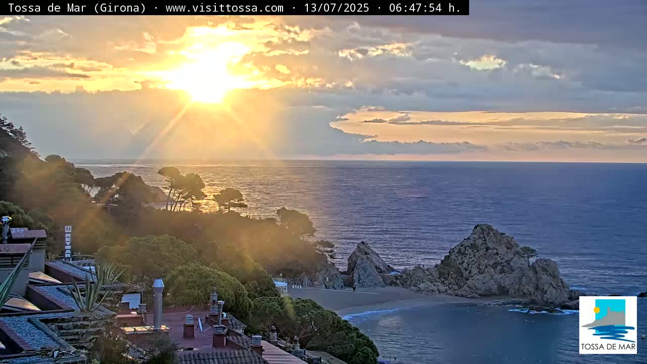 Tossa de Mar Landscape Live Cam - Girona, Catalonia, Spain