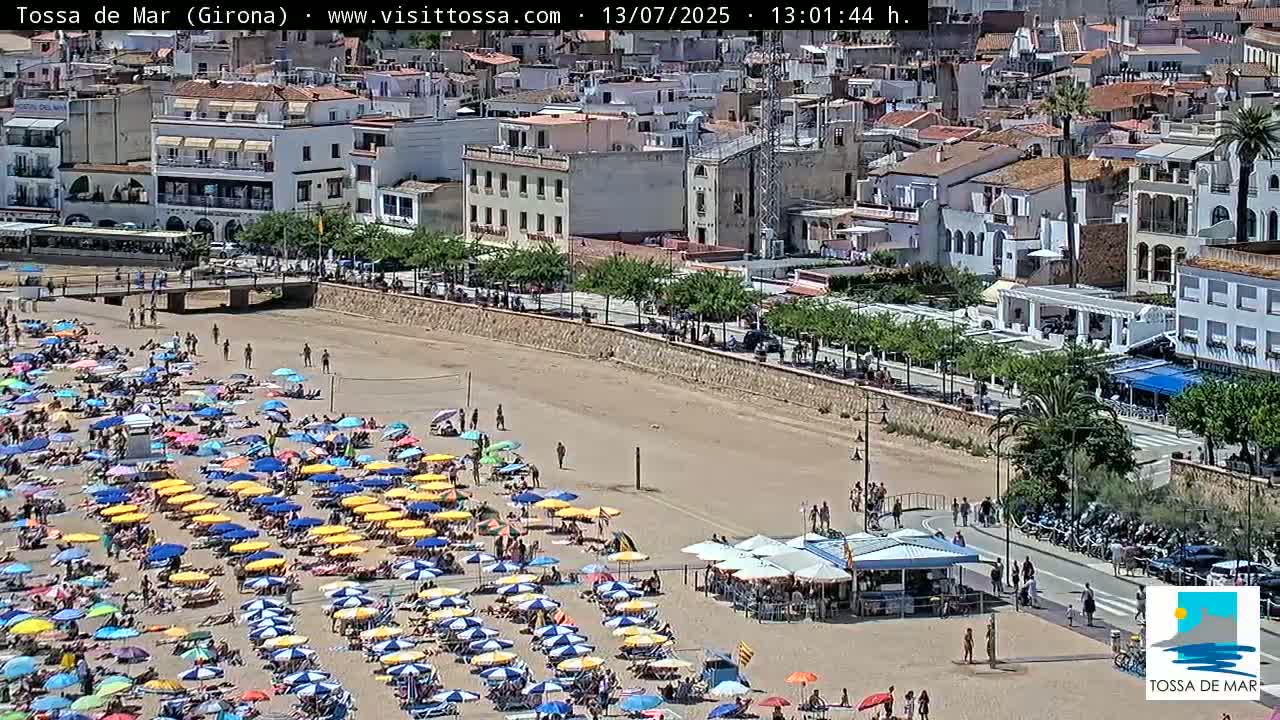 Tossa de Mar Landscape Live Cam - Girona, Catalonia, Spain