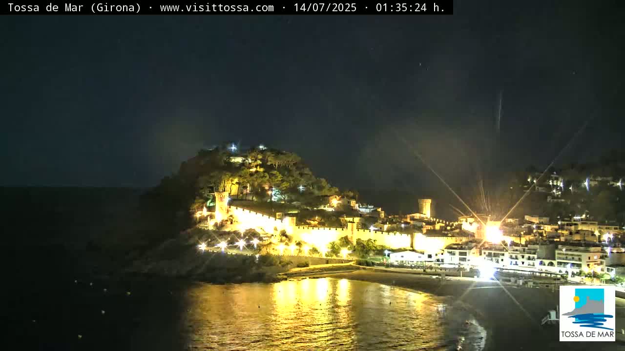 Tossa de Mar Landscape Live Cam - Girona, Catalonia, Spain